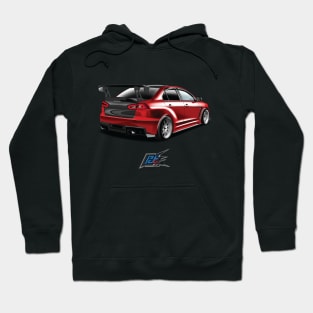 mitsubishi evoX Hoodie